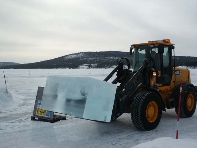 Construction site Ice Hotel
