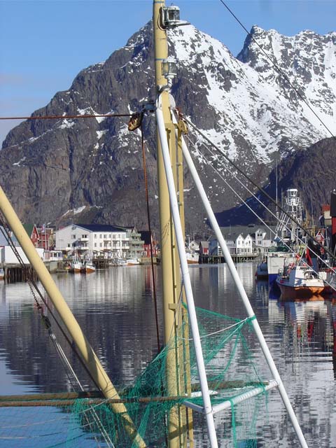 Fisher village Henningsvaer