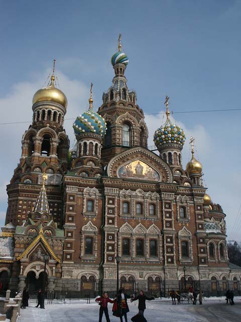 Back of Resurrection Cathedral