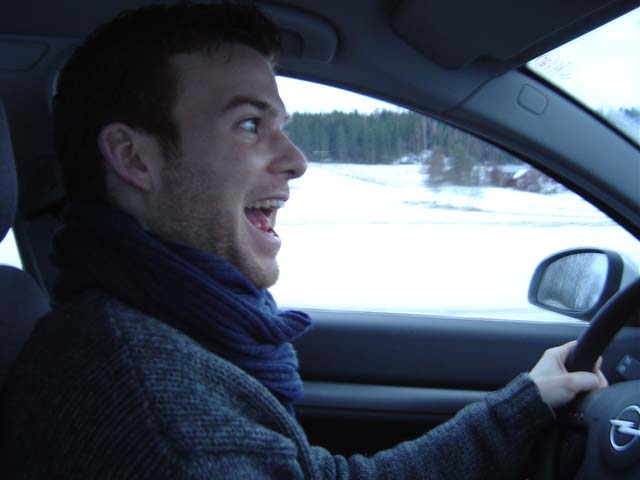 11.12. - Julien f�hrt uns sicher nach Sundsvall