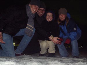 Me, Markus, Sarah, Judith